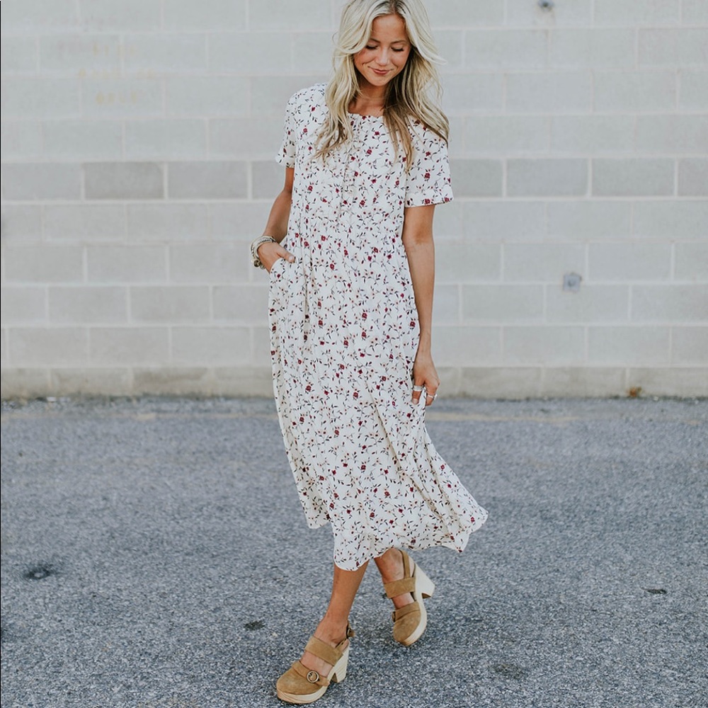 Roolee floral maxi dress